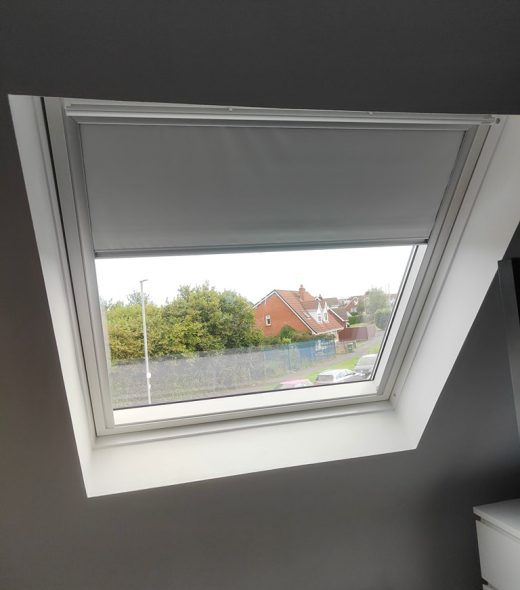 After New Blackout Velux Blind